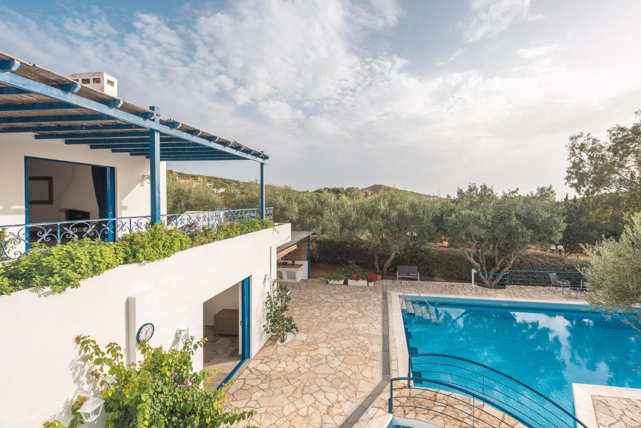 Summer Villa Pasiphae Private Pool - Bbq -Beach 2Min Σούνιο Εξωτερικό φωτογραφία