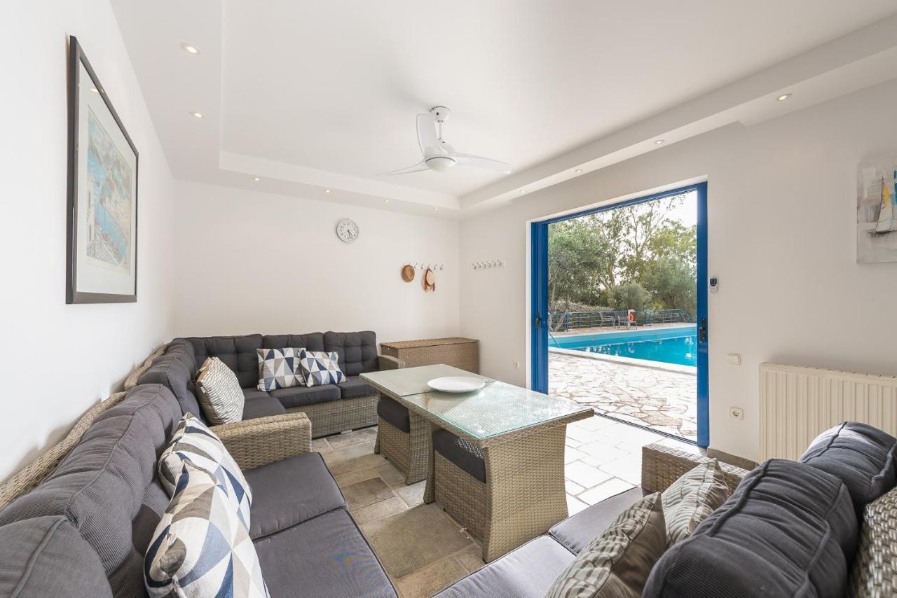 Summer Villa Pasiphae Private Pool - Bbq -Beach 2Min Σούνιο Εξωτερικό φωτογραφία