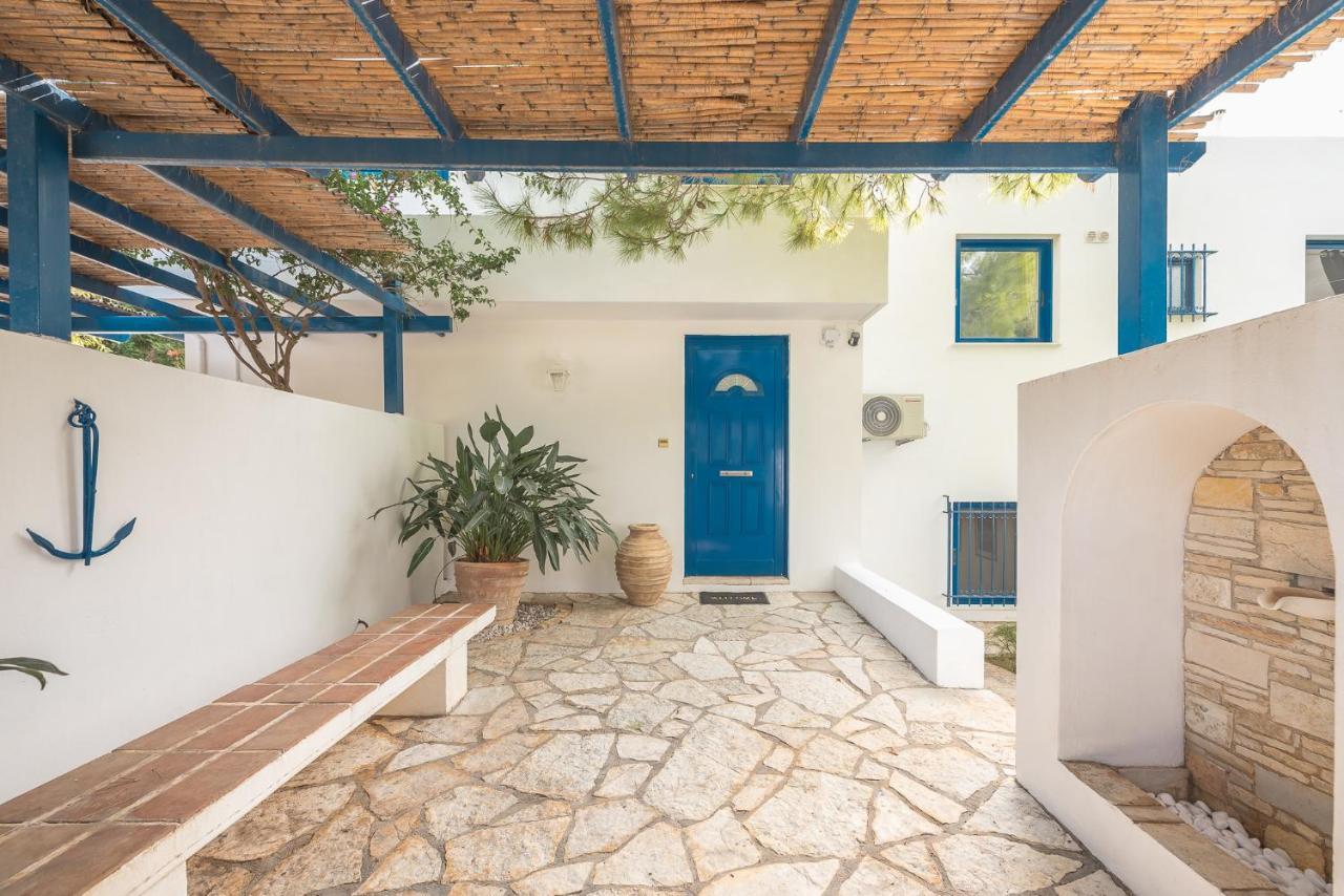 Summer Villa Pasiphae Private Pool - Bbq -Beach 2Min Σούνιο Εξωτερικό φωτογραφία