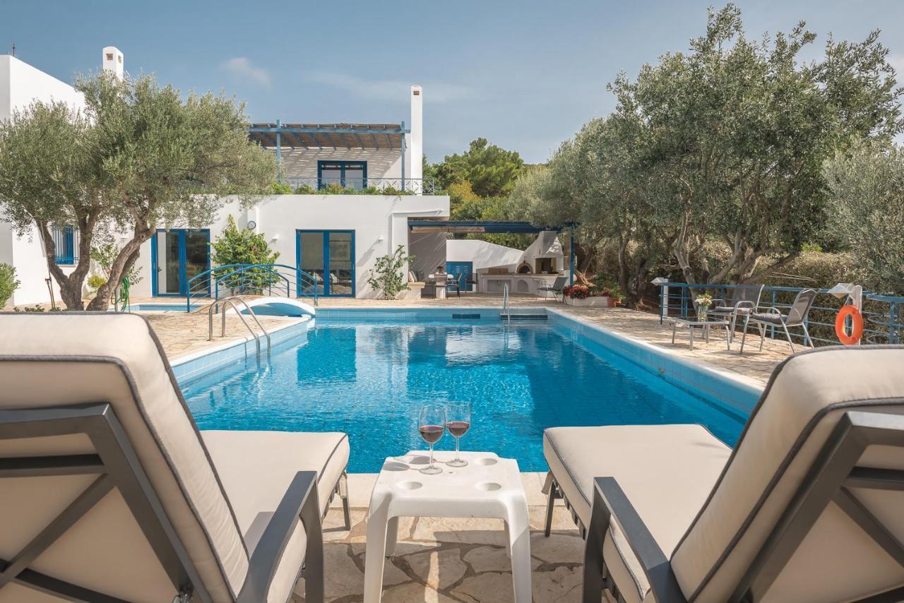 Summer Villa Pasiphae Private Pool - Bbq -Beach 2Min Σούνιο Εξωτερικό φωτογραφία