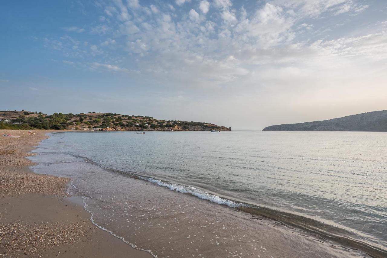 Summer Villa Pasiphae Private Pool - Bbq -Beach 2Min Σούνιο Εξωτερικό φωτογραφία