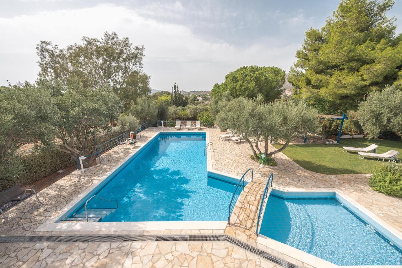 Summer Villa Pasiphae Private Pool - Bbq -Beach 2Min Σούνιο Εξωτερικό φωτογραφία