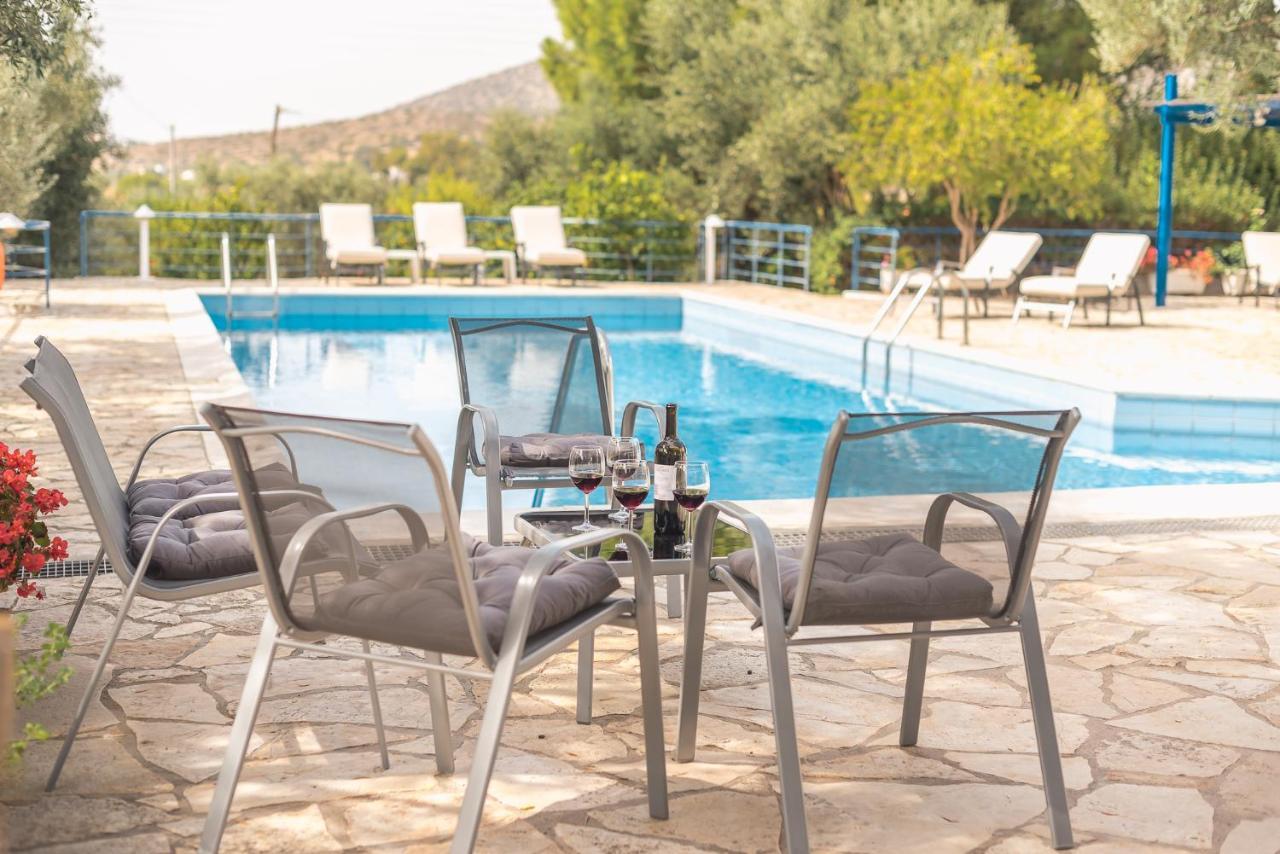 Summer Villa Pasiphae Private Pool - Bbq -Beach 2Min Σούνιο Εξωτερικό φωτογραφία