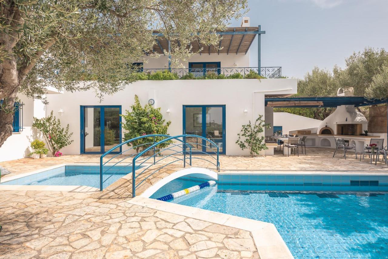 Summer Villa Pasiphae Private Pool - Bbq -Beach 2Min Σούνιο Εξωτερικό φωτογραφία